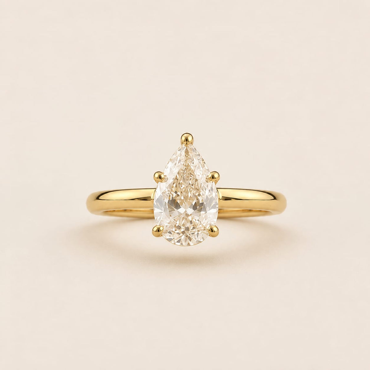 Anillo de Compromiso con Diamante de Laboratorio Polaris