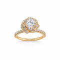 Anillo de Compromiso con Diamante de Laboratorio Éternel