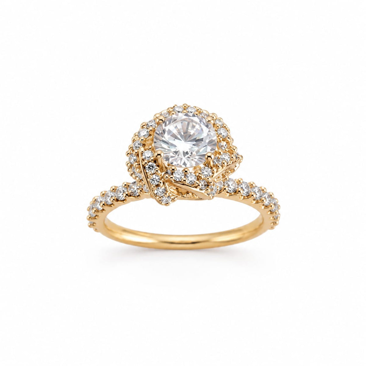 Anillo de Compromiso con Diamante de Laboratorio Éternel