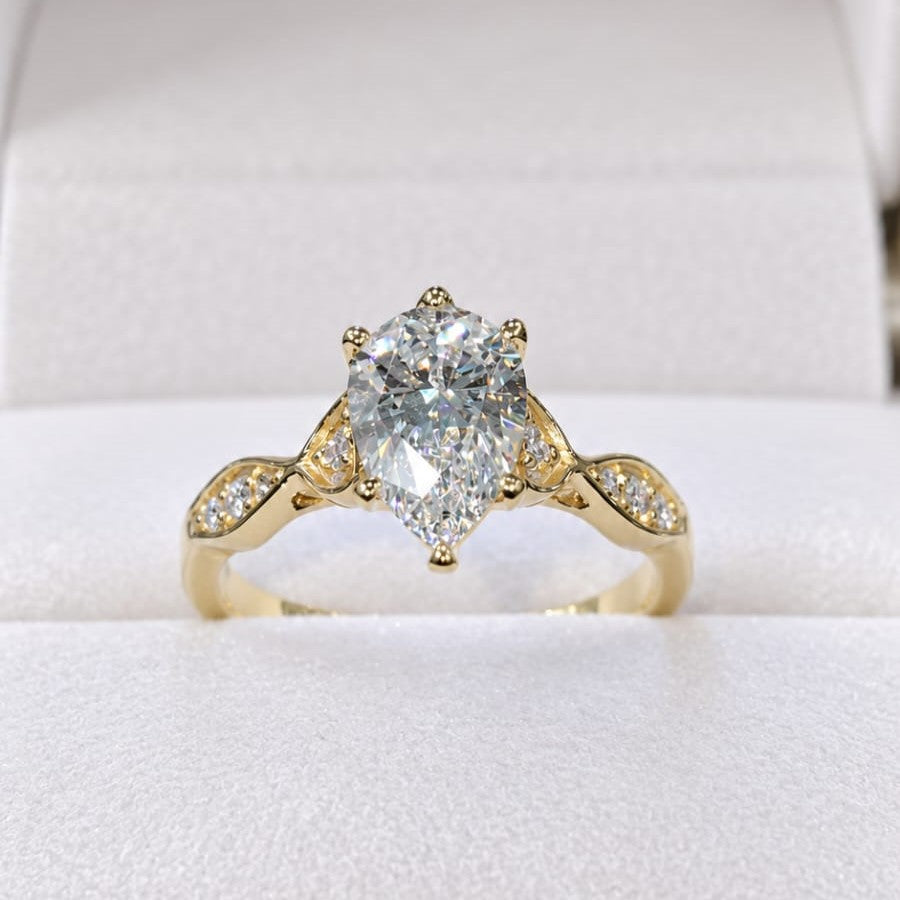 Anillo de Compromiso con Diamante de Laboratorio Éternité