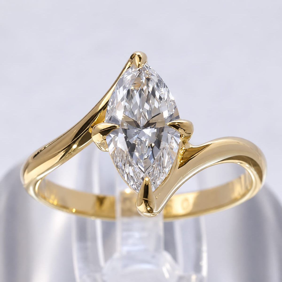 Anillo de compromiso Sofiia con Diamante de laboratorio