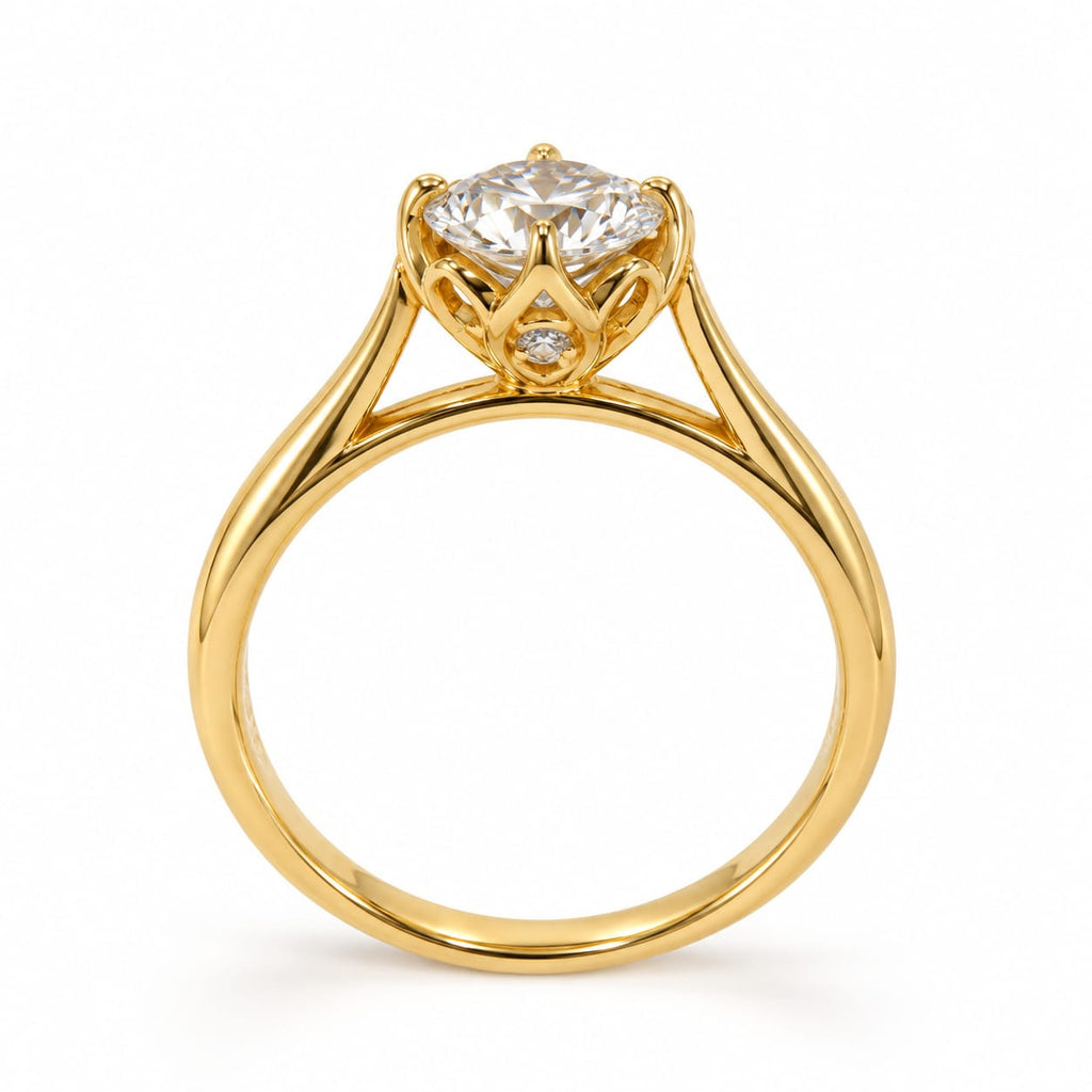 Anillo con Diamante de laboratorio Aura de Amor