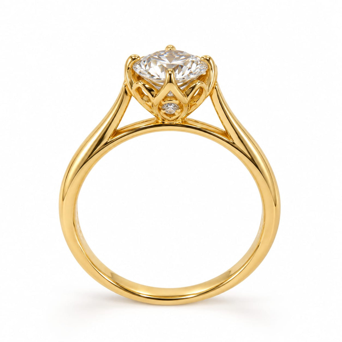 Anillo con Diamante de laboratorio Aura de Amor