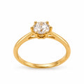 Anillo con diamante de laboratorio NOÉLIA