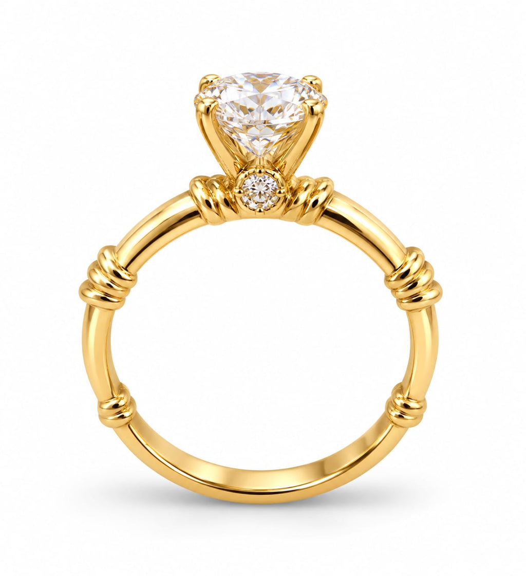Anillo de compromiso con Diamante de laboratorio VALISSA