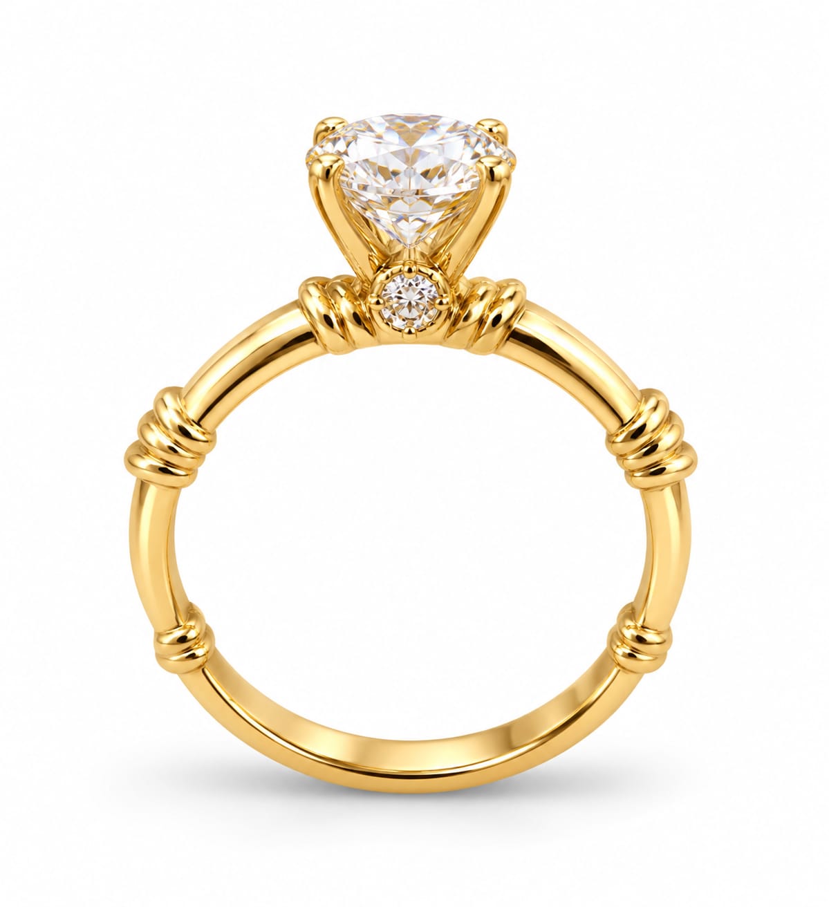 Anillo de compromiso con Diamante de laboratorio VALISSA