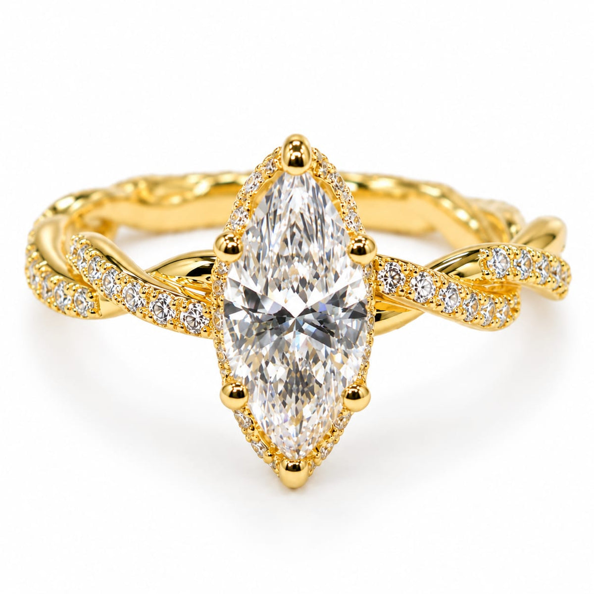 Anillo de compromiso con Diamante de Laboratorio Imperium