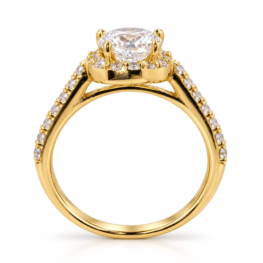 Anillo de compromiso abby