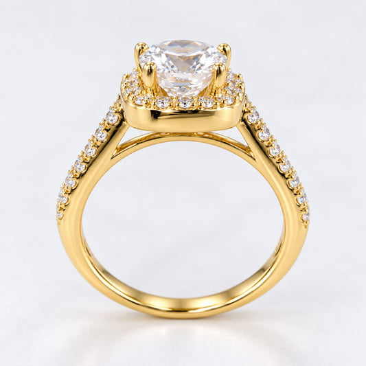 Anillo Kerry de compromiso en oro 18k – Jade18k