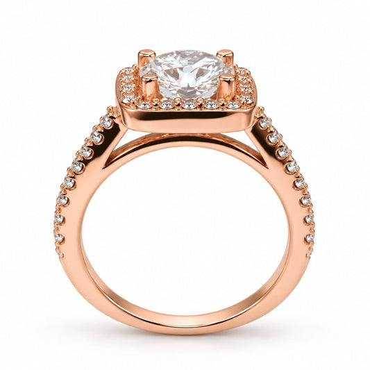 Anillo de compromiso Pau en oro 18k – Jade18k