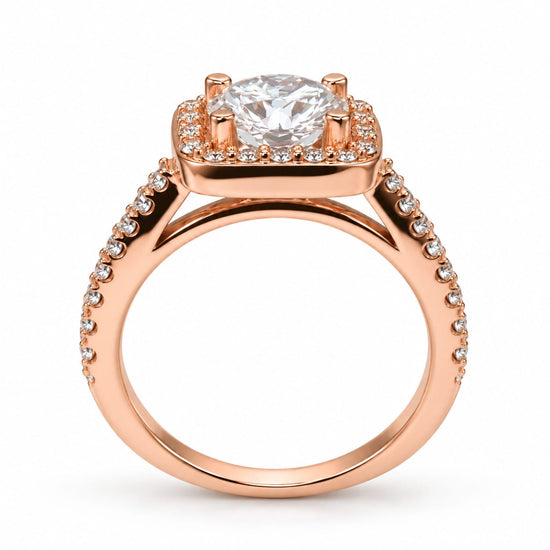 Anillo de compromiso Pau en oro 18k – Jade18k