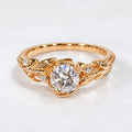 Anillo de Compromiso Moissanite Rose