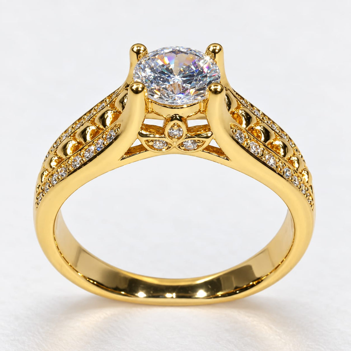 Anillo de Compromiso en oro18k