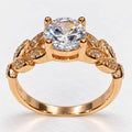 Anillo de Compromiso Flower