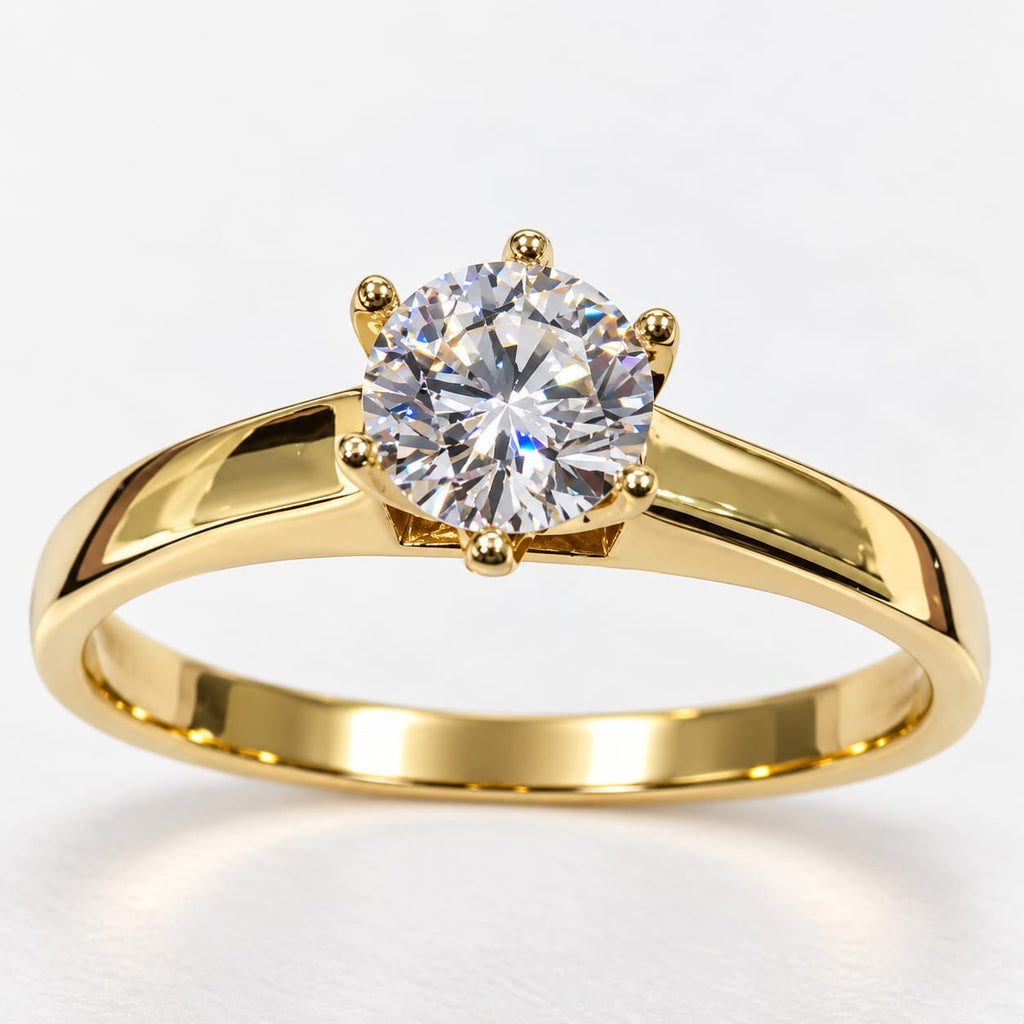 Anillo de compromiso luz