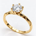 Anillo de compromiso luz