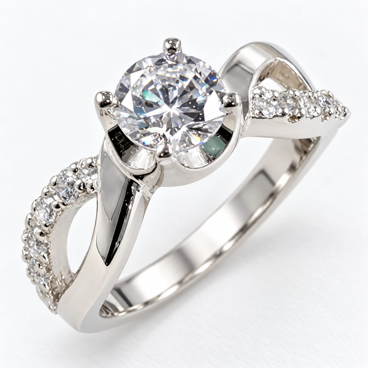 Anillo de Compromiso en Plata "Sophie"