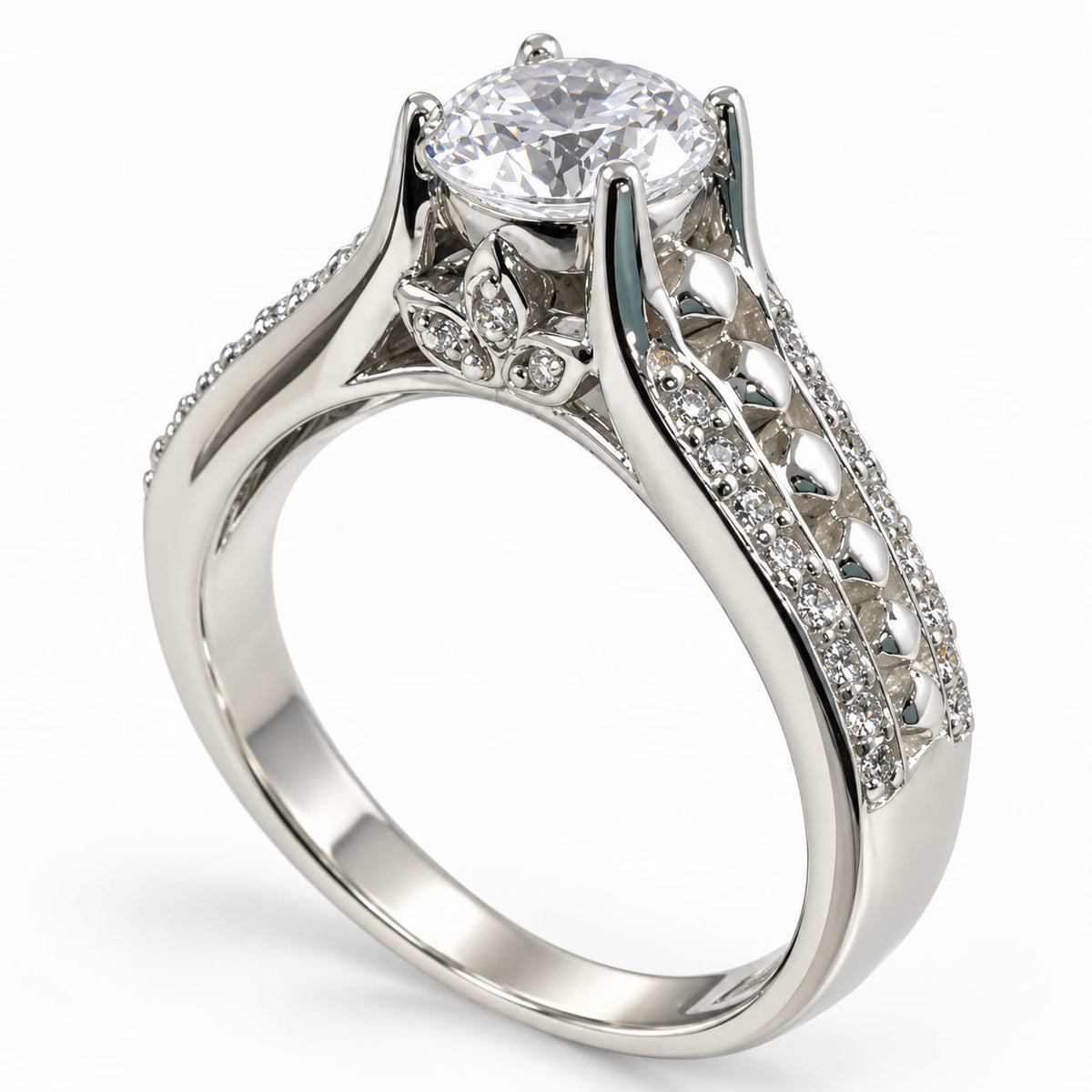 Anillo de Compromiso Plata "Daniela"