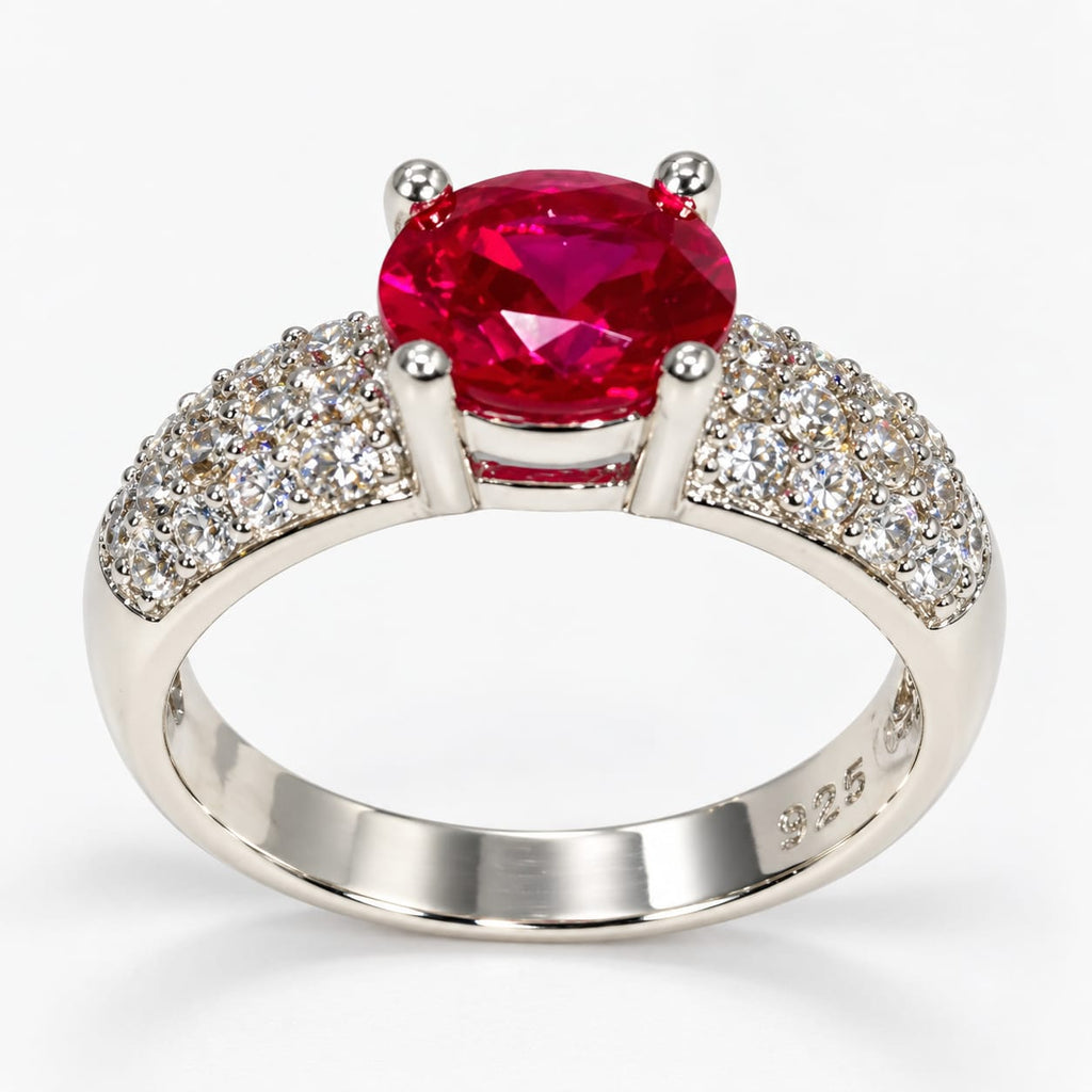Anillo de Compromiso Plata "Mariel"