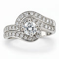 Anillo de Compromiso en Plata Mindy