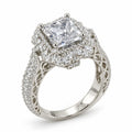 Anillo de Compromiso Plata " Yuliana"
