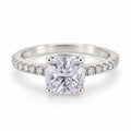 Anillo de compromiso Nadine en Plata