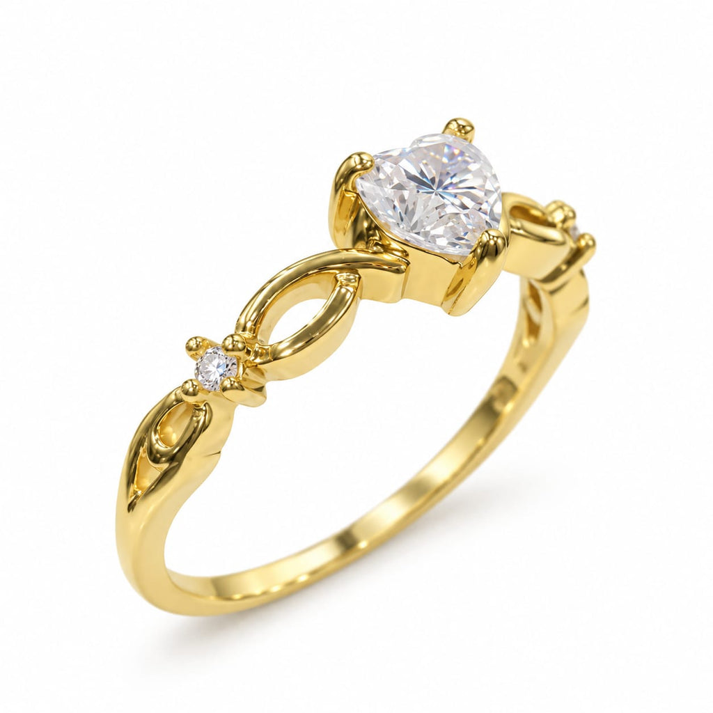 Anillo de Promesa  Cielo Eterno