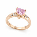 Anillo de Promesa Agnes Corazón