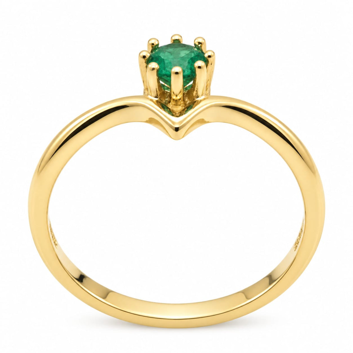 Anillo de compromiso corazon mio