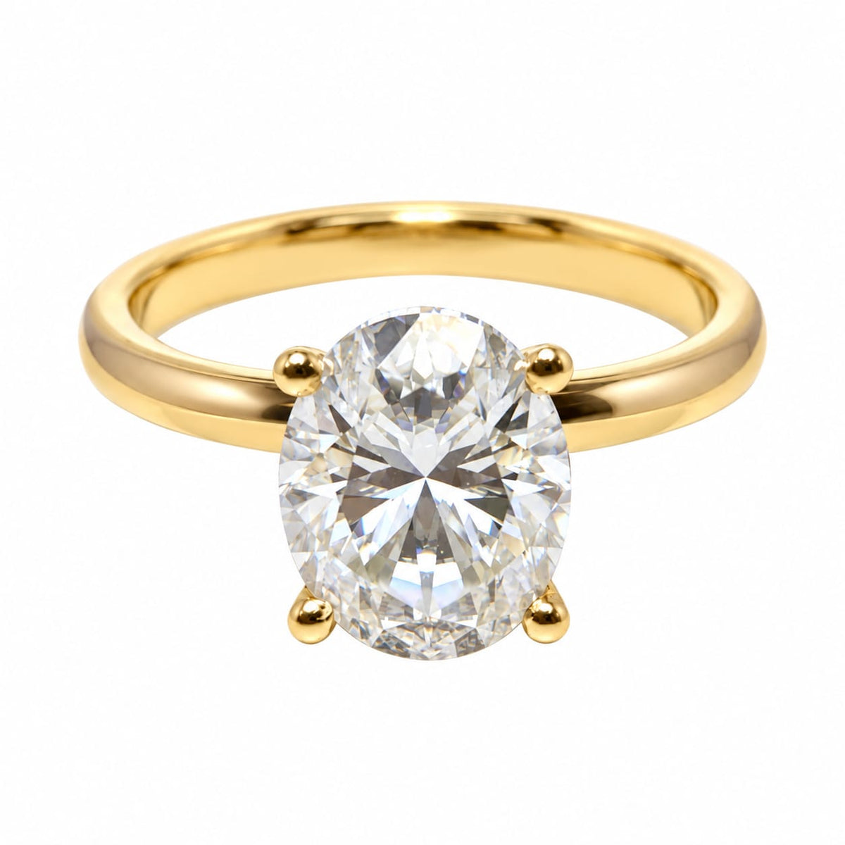 Anillo de Compromiso Oval