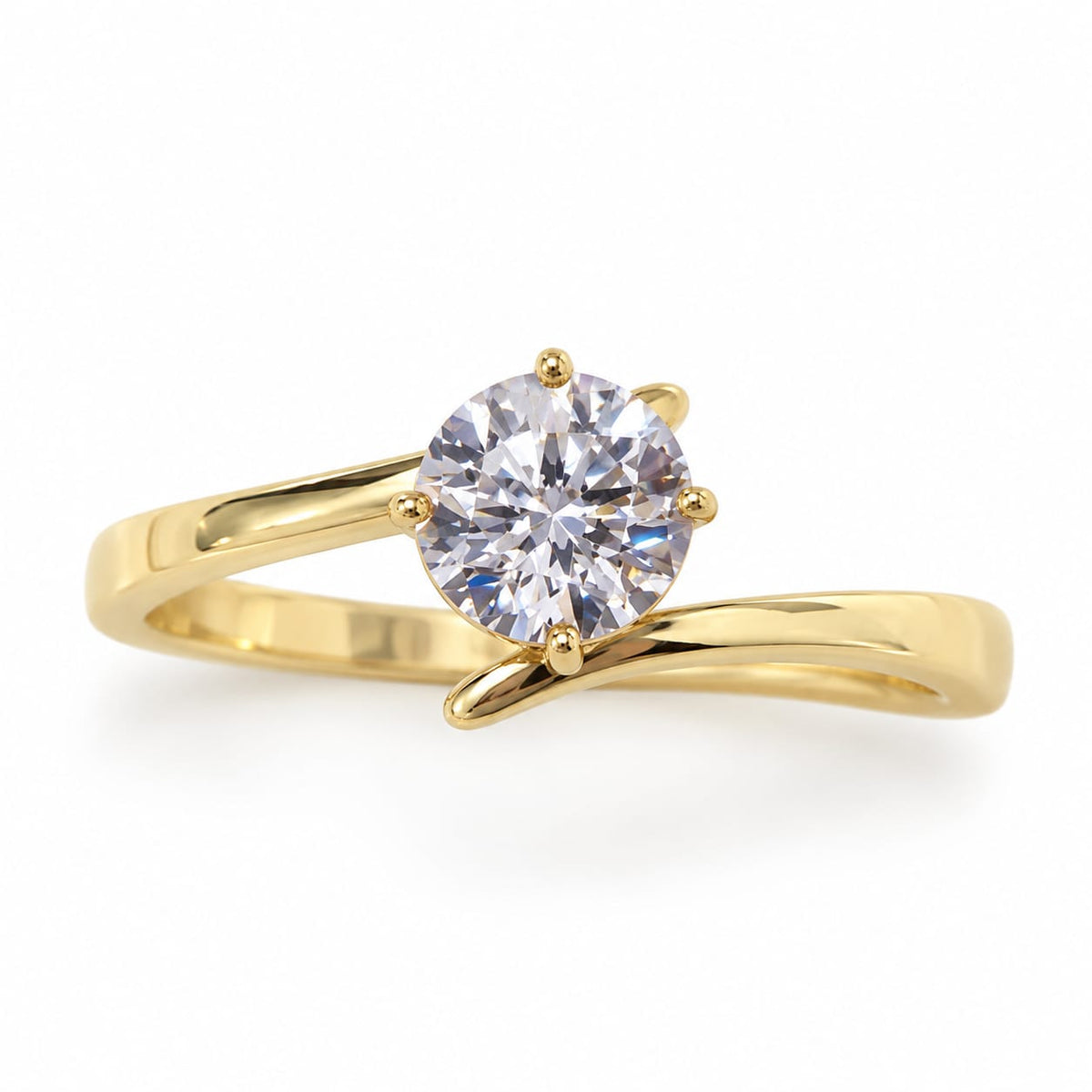Anillo de compromiso lazos de amor