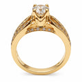 Anillo de Compromiso Rosa Flor