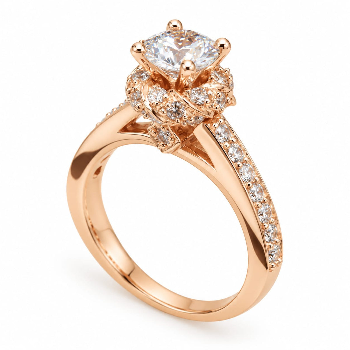 Anillo de compromiso rosaura