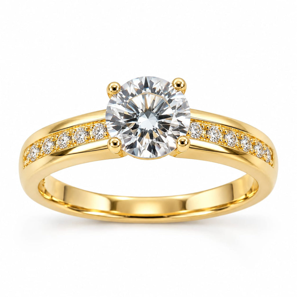 Anillo de compromiso Celestial
