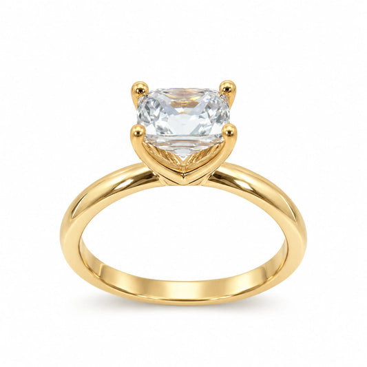 Anillo de compromiso Susan en oro 18k – Jade18k