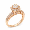Anillo Melinda de compromiso