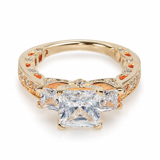 Anillo Amaya en oro 18k – Jade18k