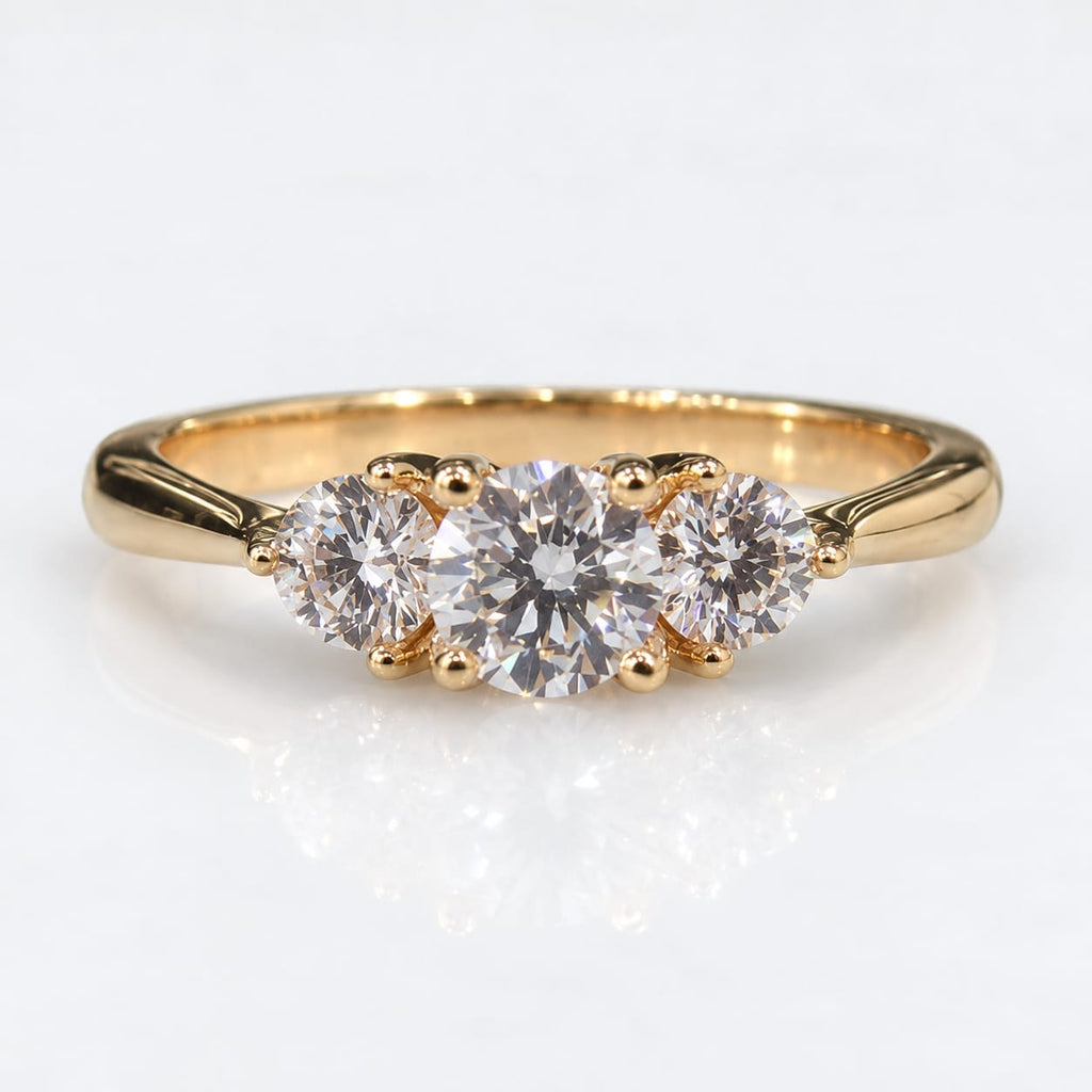 Anillo de 3 piedras
