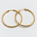 Aretes argolla clásico