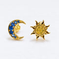 Aretes Luna y Sol