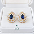 Aretes en forma de gota
