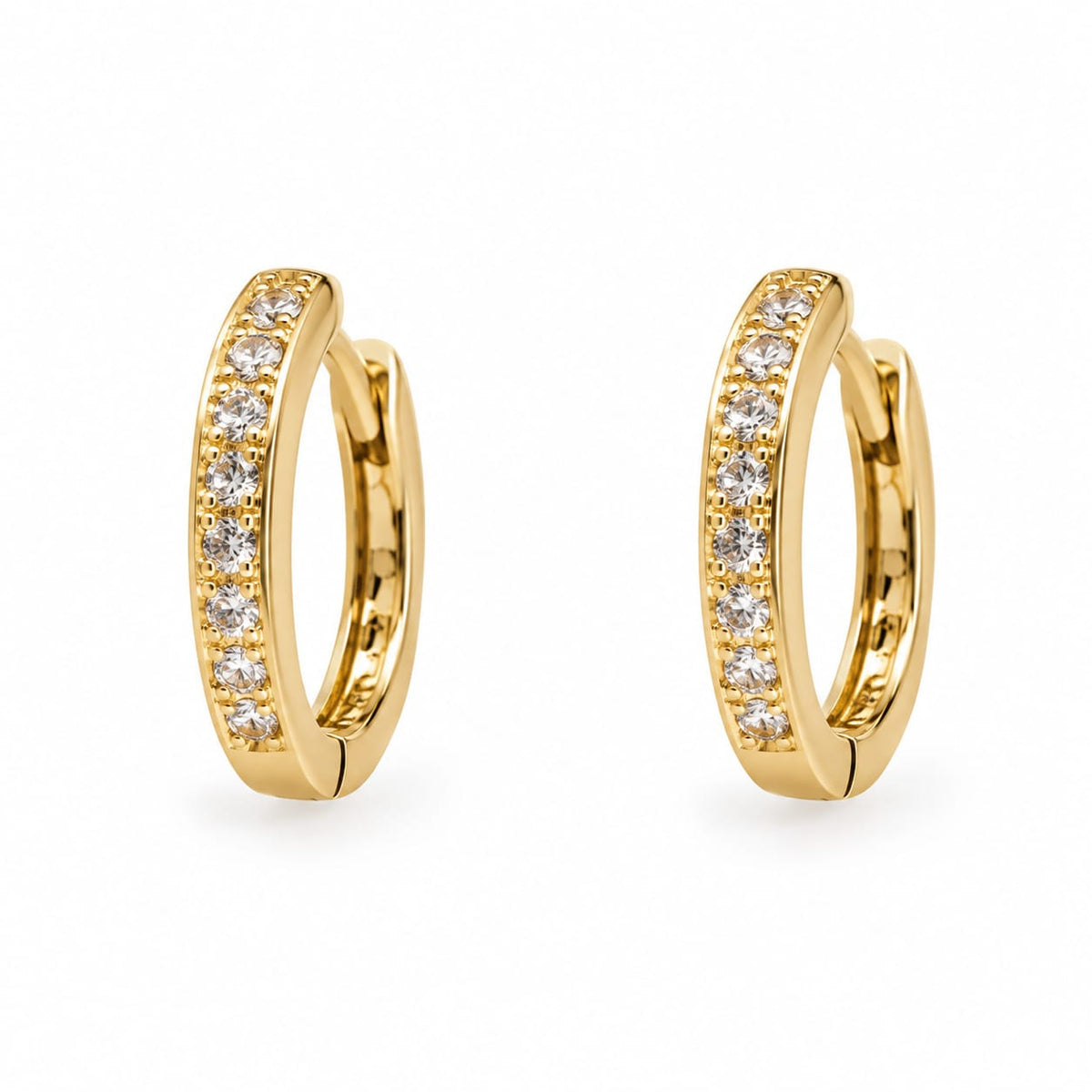 Argollas con piedras