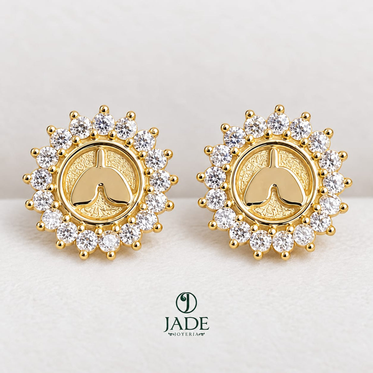 Aretes para neumóloga