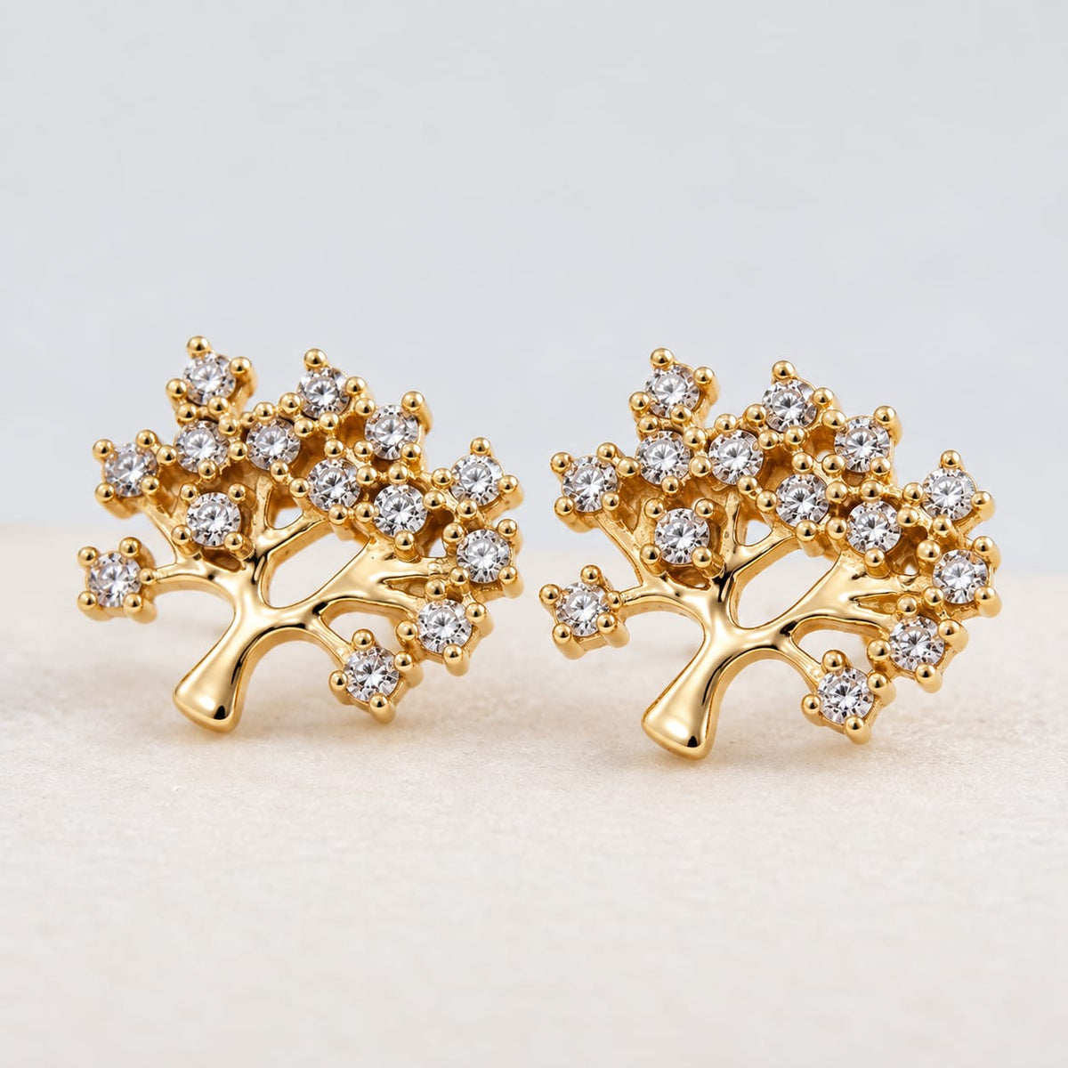 Aretes de árbol de vida