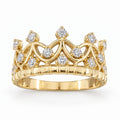 Anillo Corona Gold Ley oro 18k