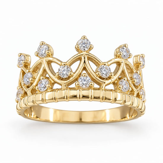 Anillo Corona Gold Ley Oro 18k – Jade18k
