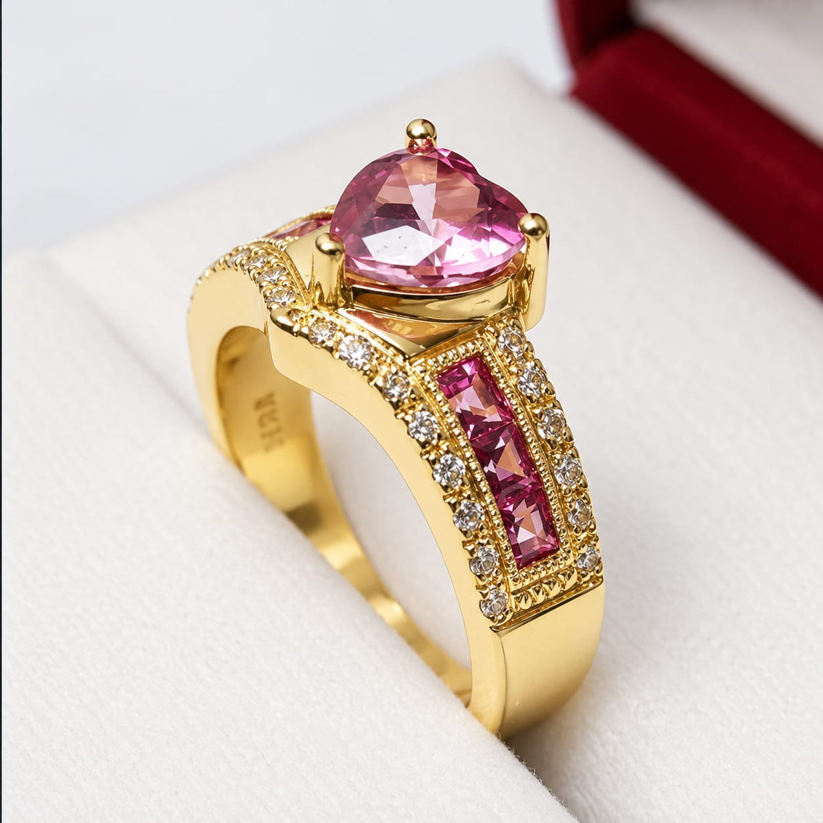 Anillo de Promesa Sentimiento Eterno