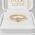 Anillo Corazón Princess