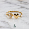 Anillo 2 Corazones