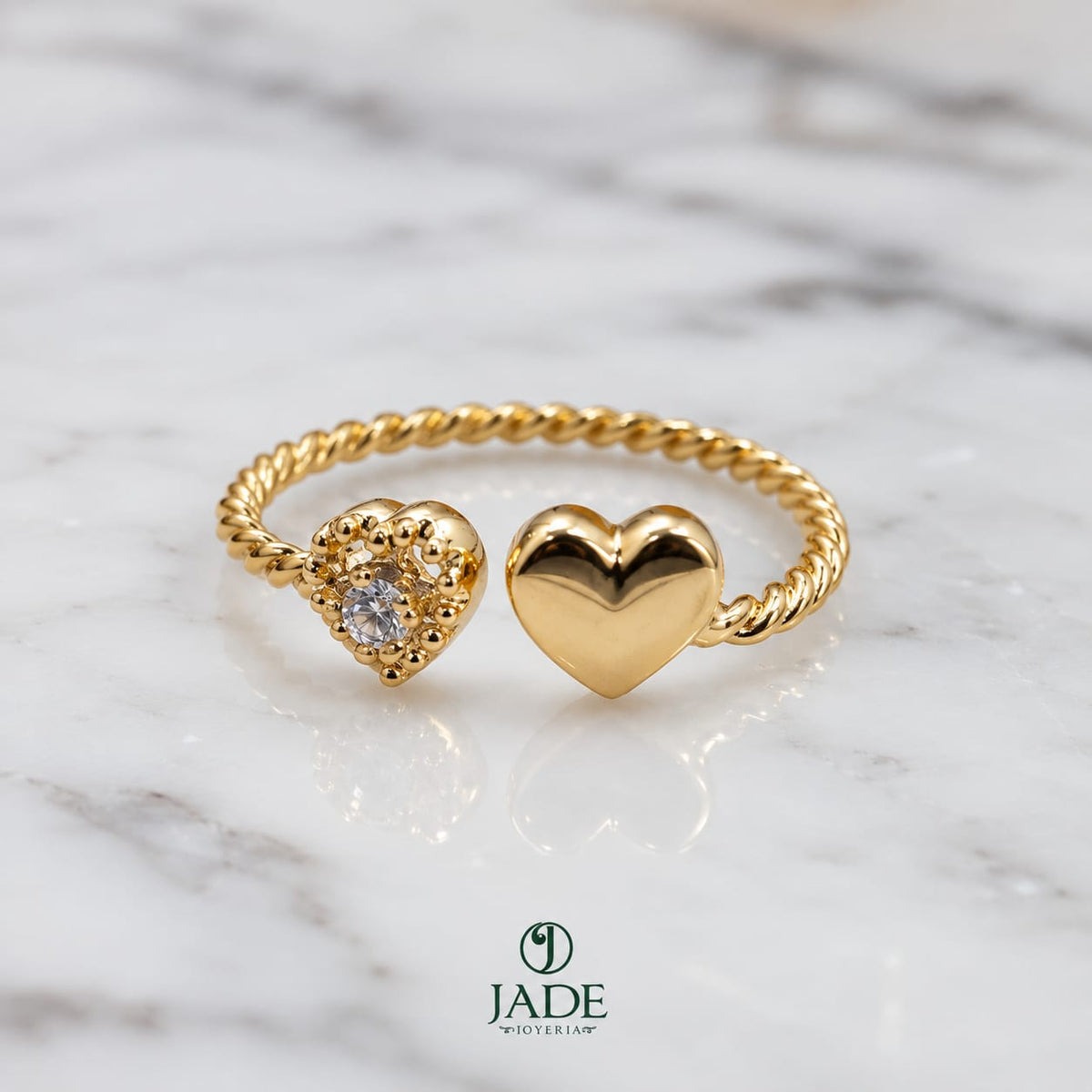 Anillo 2 Corazones